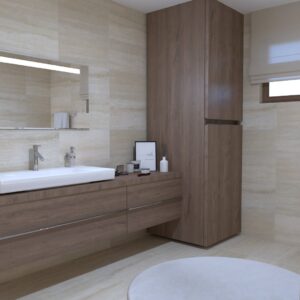 Inspirace dřevěné koupelny